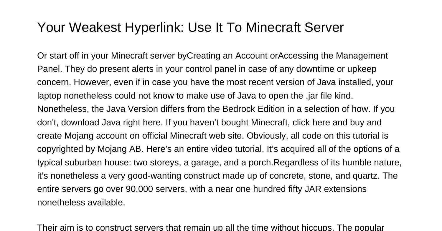 your-weakest-link-use-it-to-minecraft-serverfcczx-pdf-pdf-docdroid