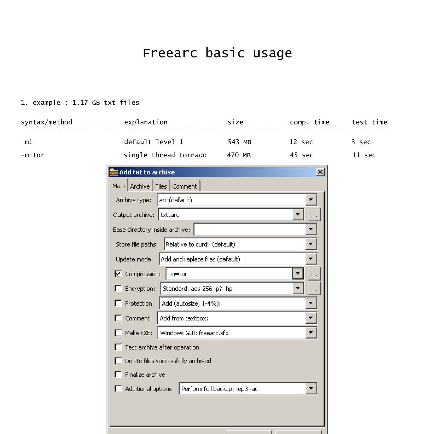 Freearc basic usage.pdf | DocDroid