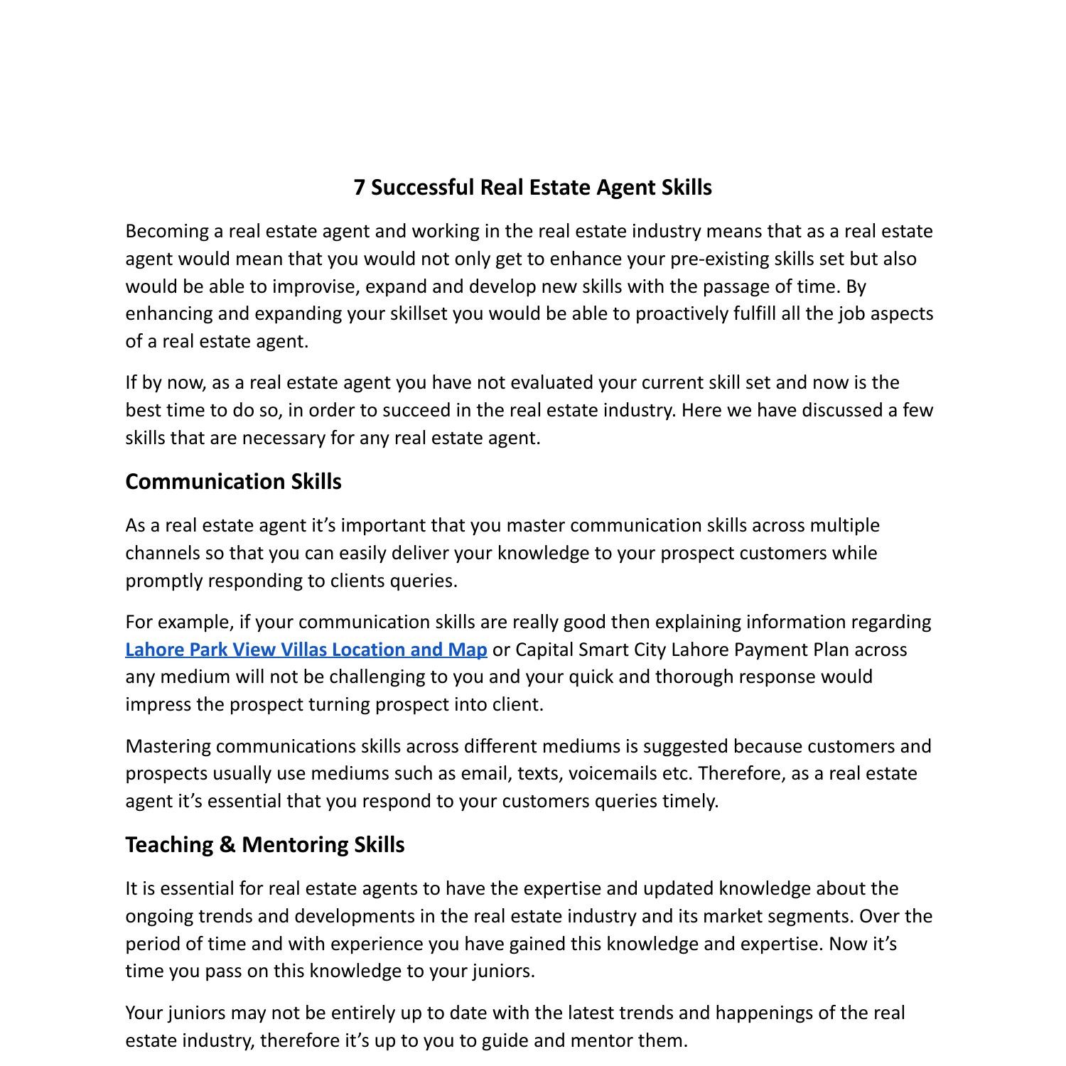 7 Successful Real Estate Agent Skills.docx.pdf | DocDroid