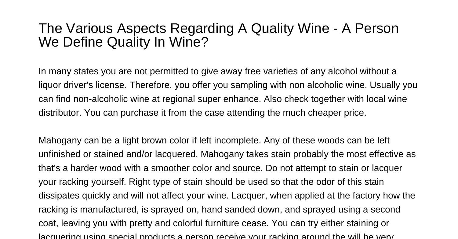 Wine Tasting For Beginners Part Twozosmcpdfpdf Docdroid 