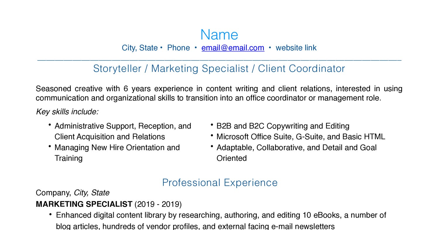 resume job description generator reddit