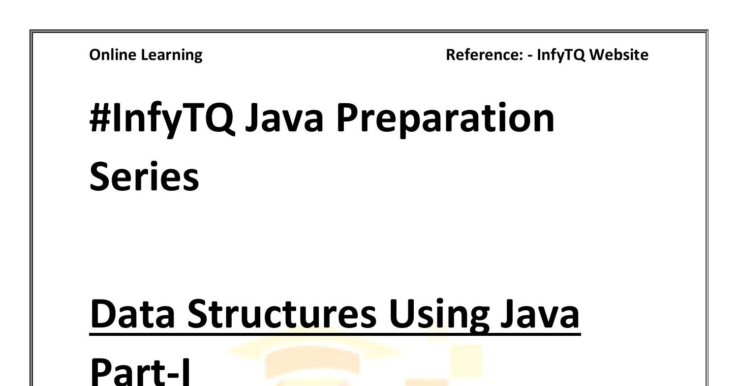 infytq java assignment answers