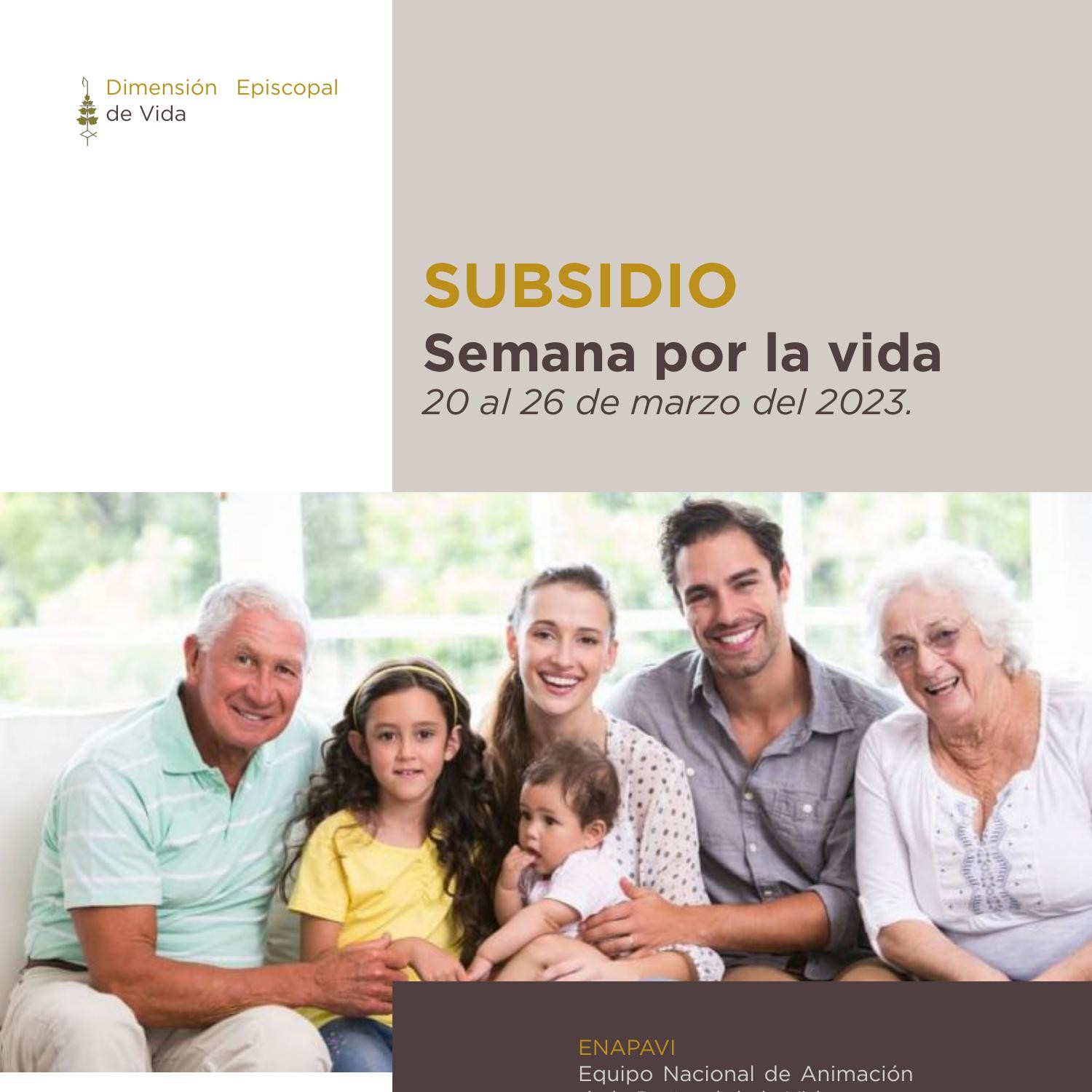 Subsidio - Semana Por La Vida 2023.pdf | DocDroid