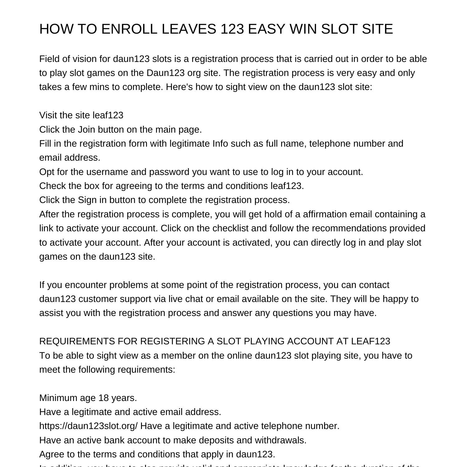 how-to-sign-up-leaves-123-easy-win-slot-sitekxxif-pdf-pdf-docdroid