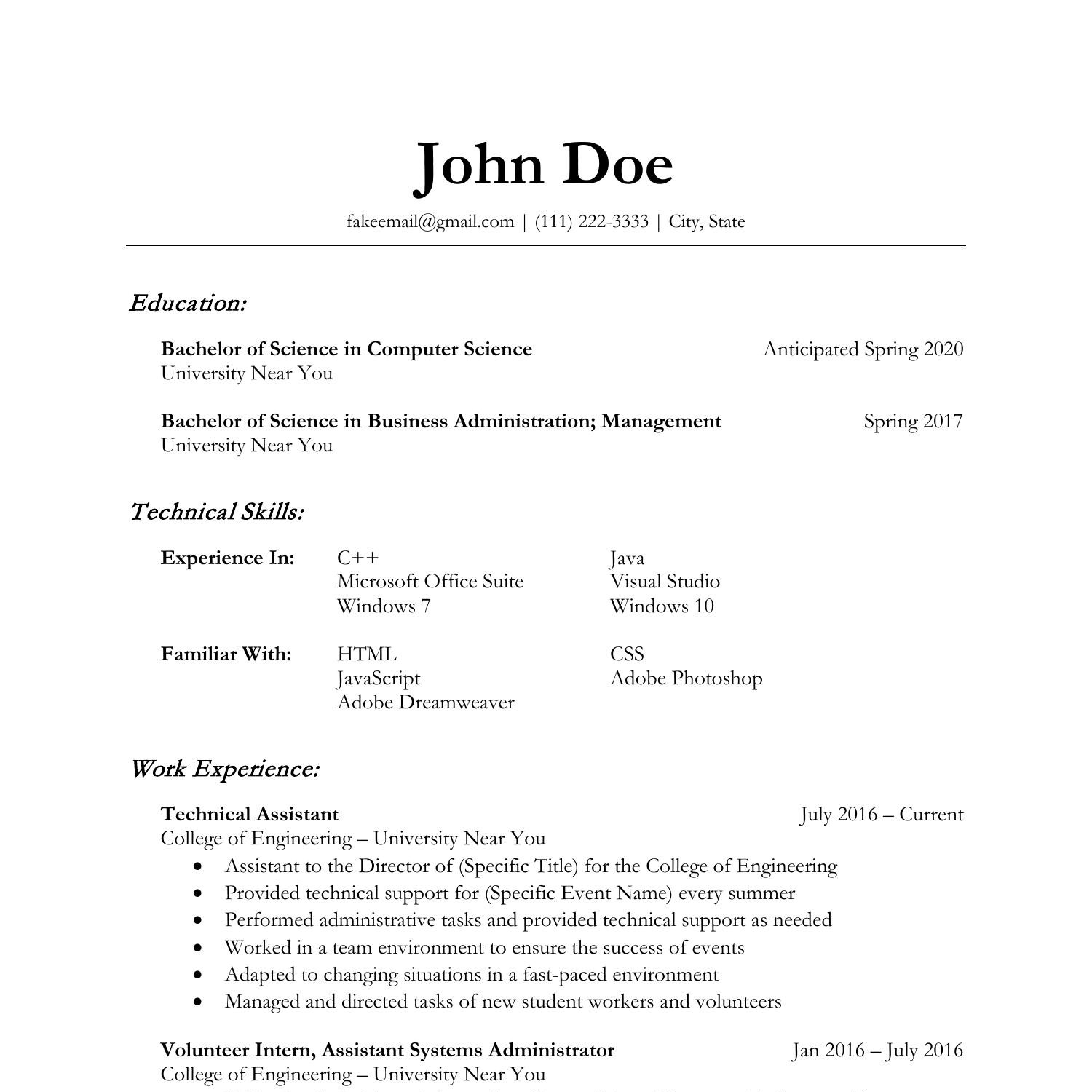 John Doe Resume.pdf | DocDroid