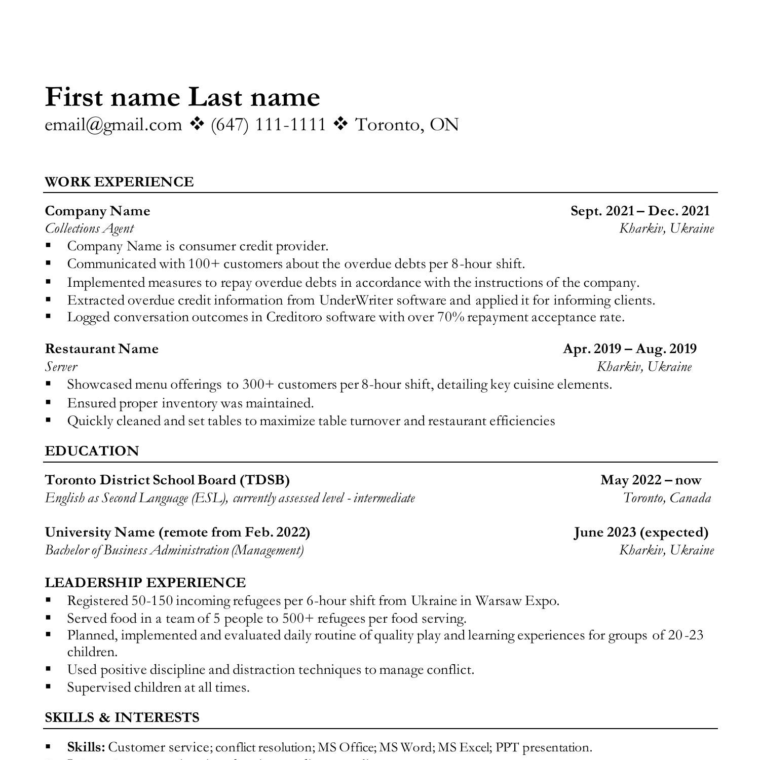 Student resume.pdf | DocDroid