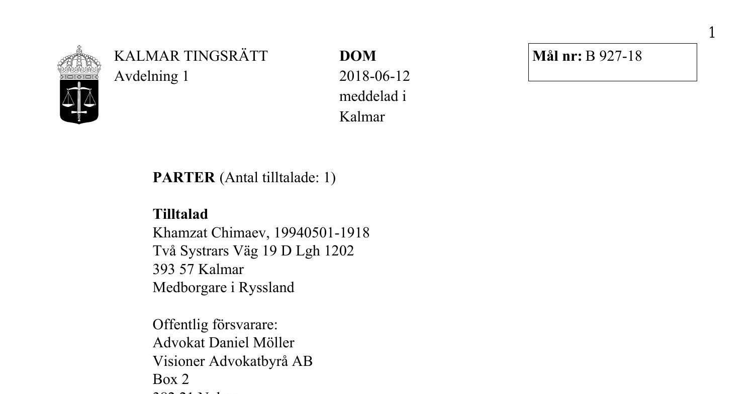 Kalmar TR B 927-18 Dom 2018-06-12.pdf | DocDroid