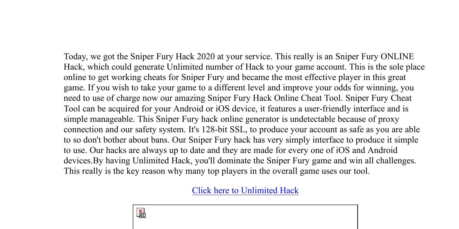 how to hack sniper fury