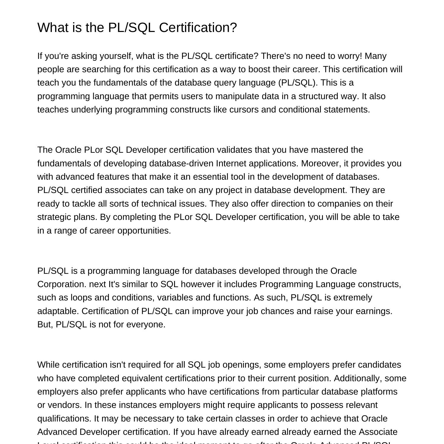 what-is-the-plsql-certificationvqiyl-pdf-pdf-docdroid