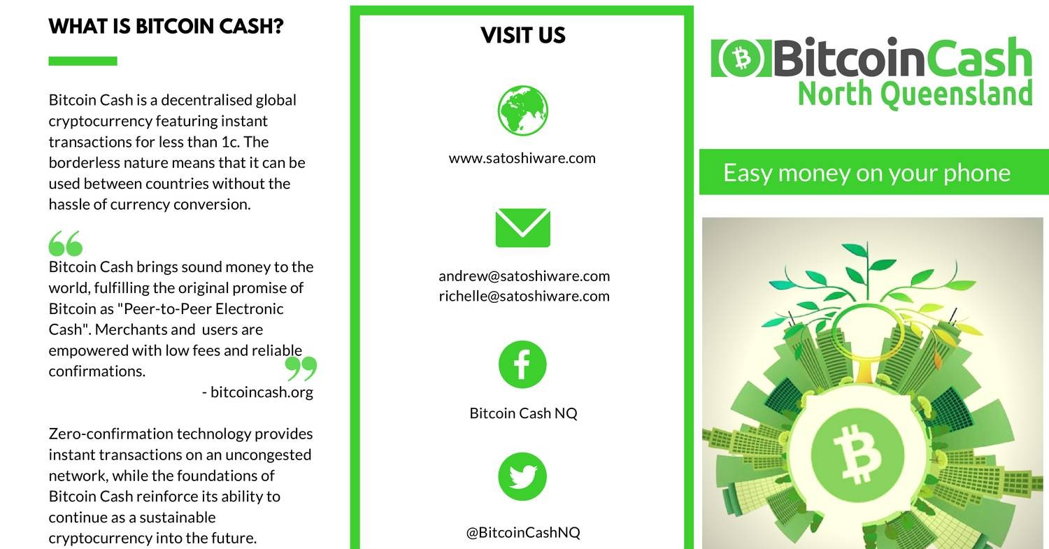 Bitcoin Cash Brochure Pdf Docdroid - 