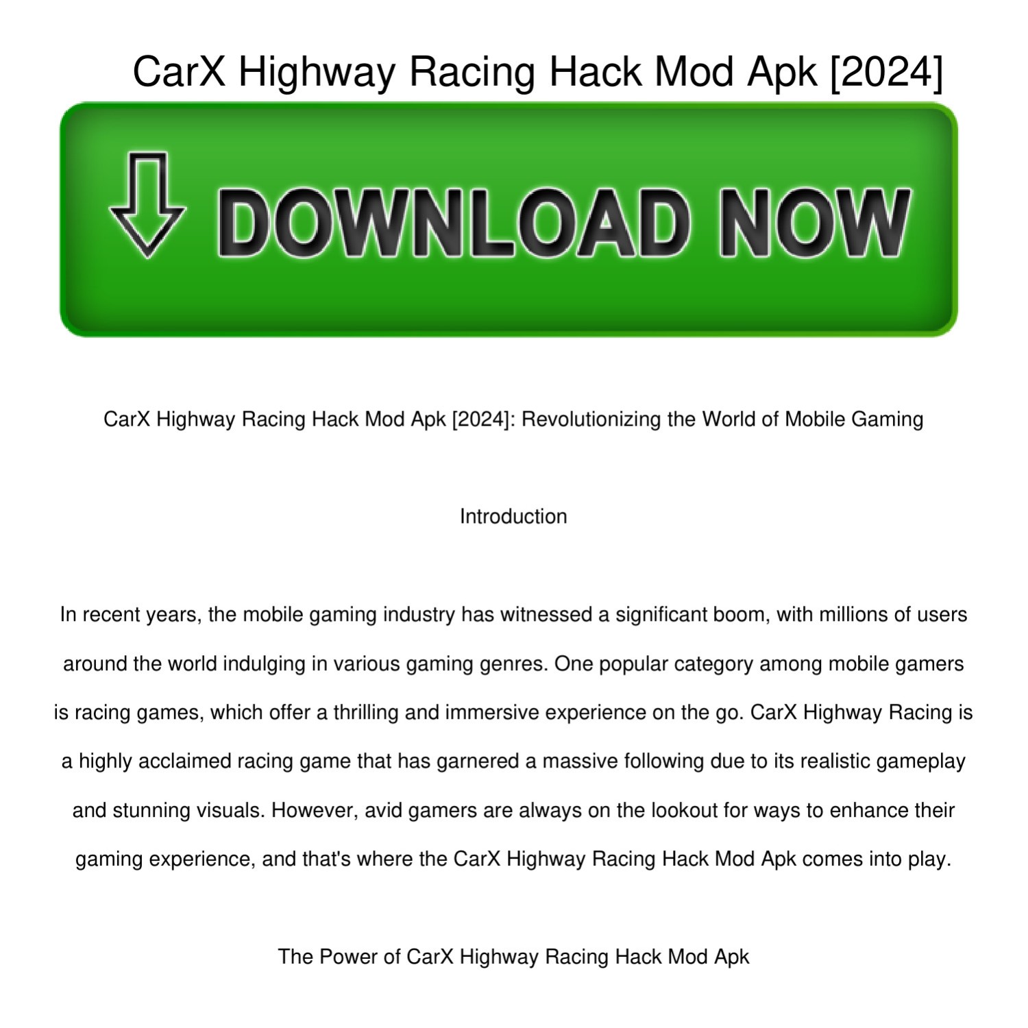 CarX-Highway-Racing-Hack-Mod-Apk-[2024].pdf | DocDroid