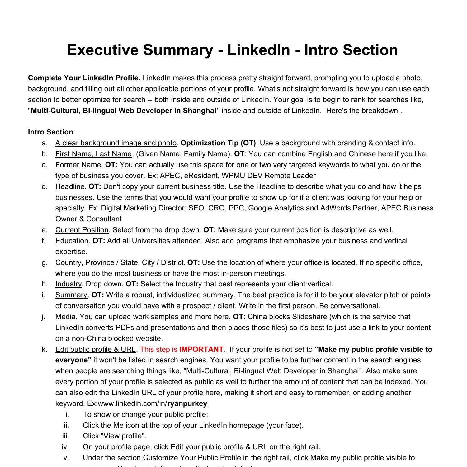 how to add a pdf to my linkedin profile