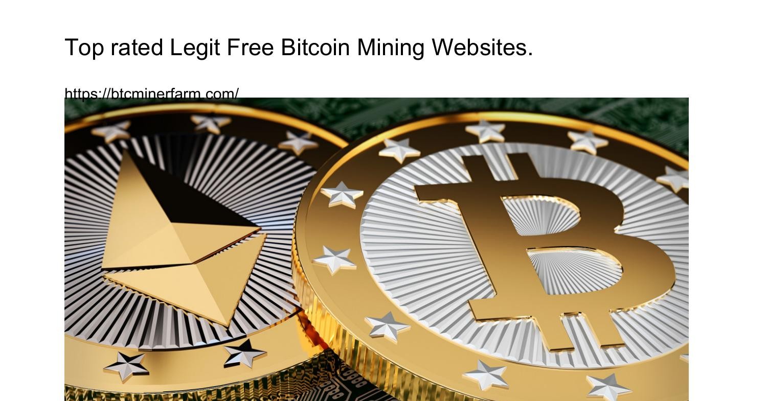 list of legit free bitcoin mining sites