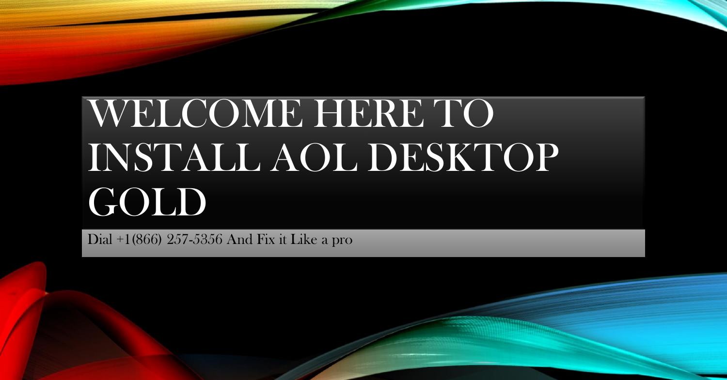 download and install aol gold