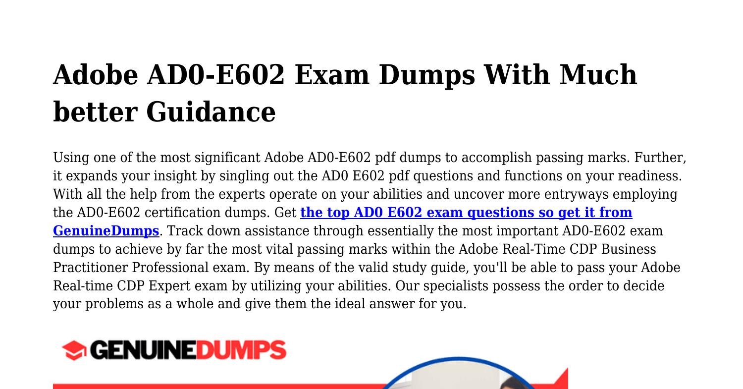 AD0-E602-pdf-dumps.pdf | DocDroid