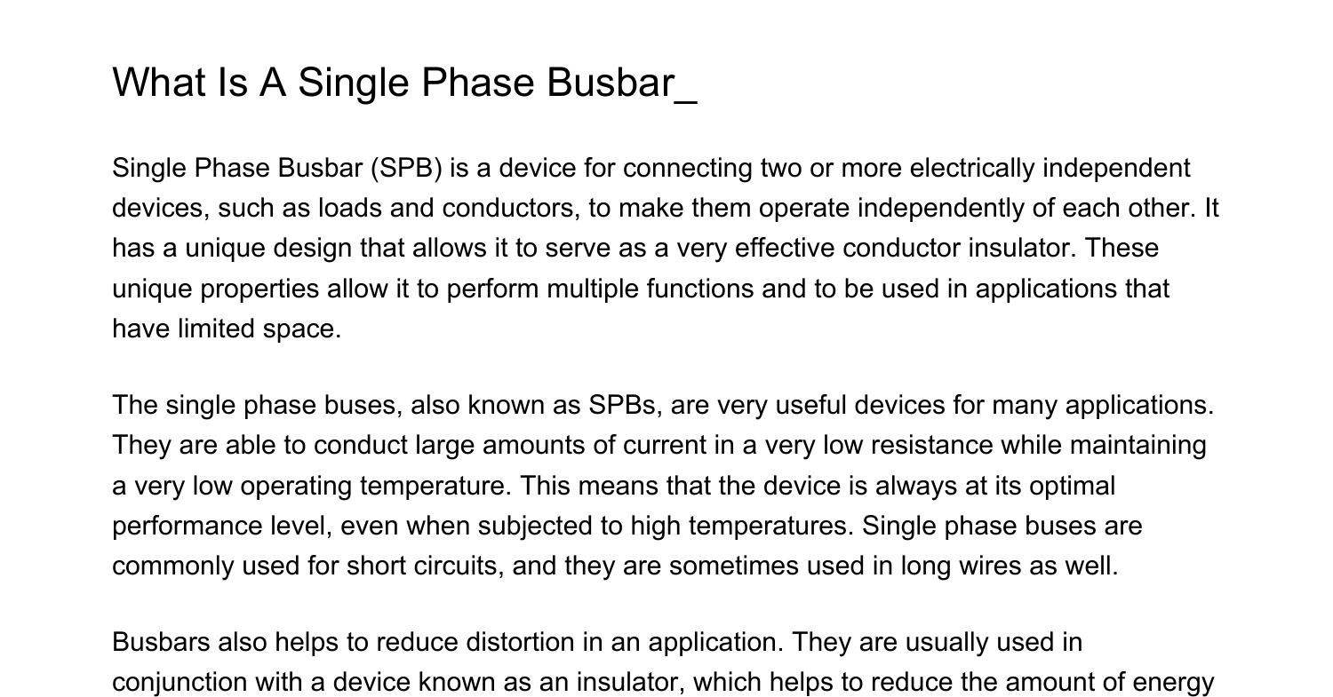 what-is-a-single-phase-busbardeend-pdf-pdf-docdroid