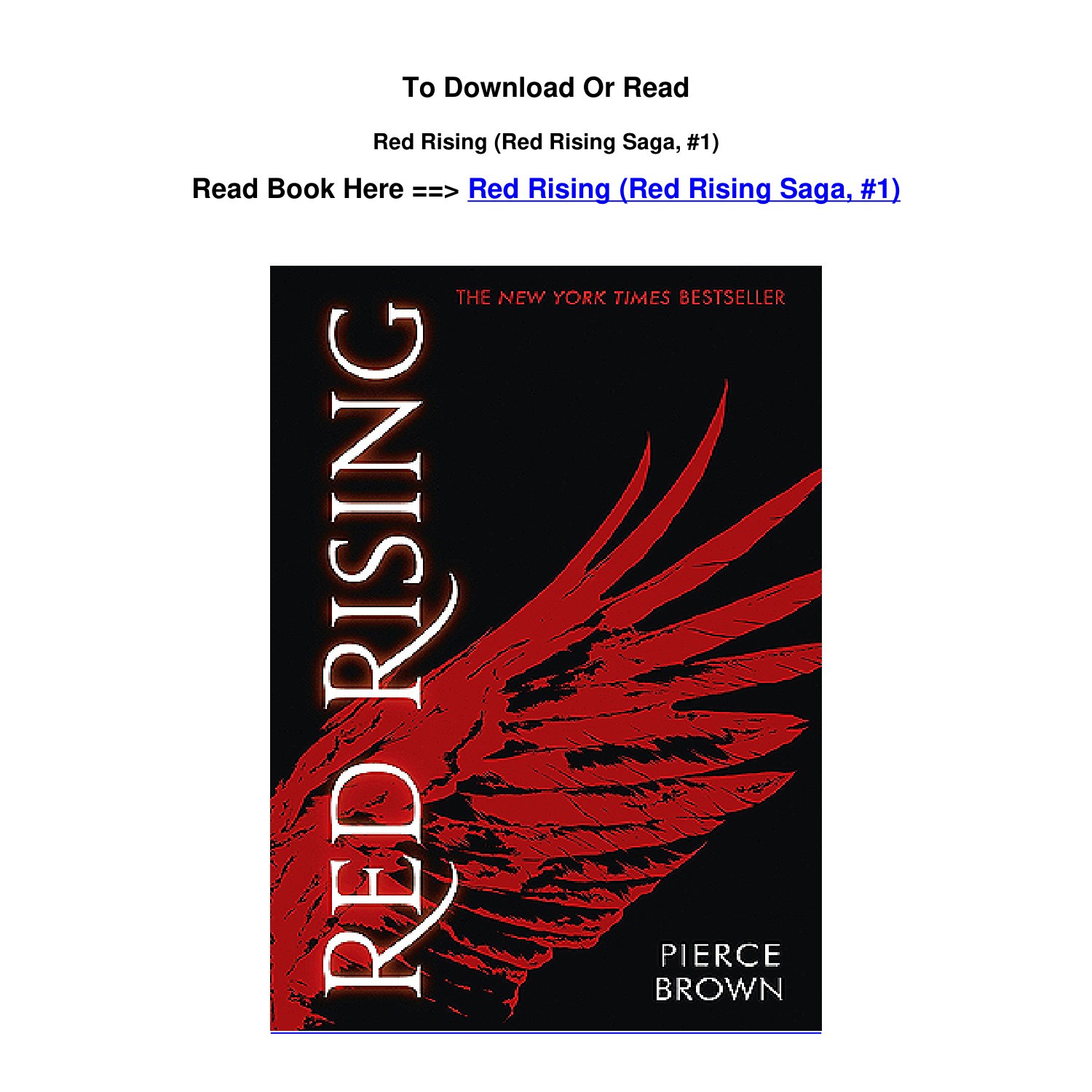 DOWNLOAD EPub Red Rising Red Rising Saga 1 by Pierce Brown.pdf | DocDroid