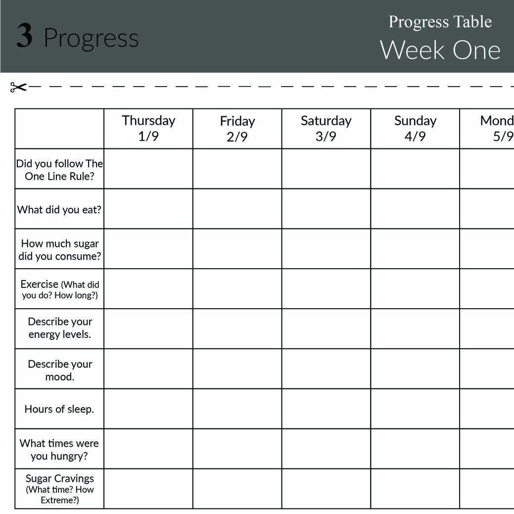 Week One Progress Table.pdf | DocDroid