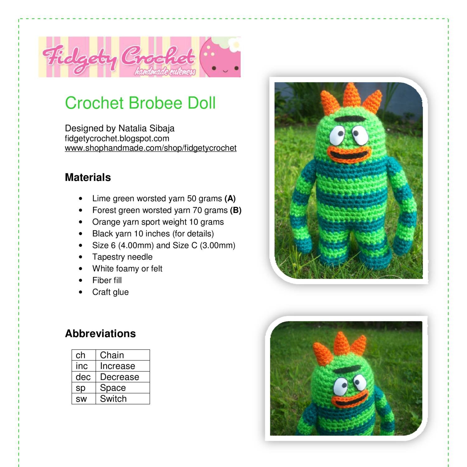 Brobee Toy 