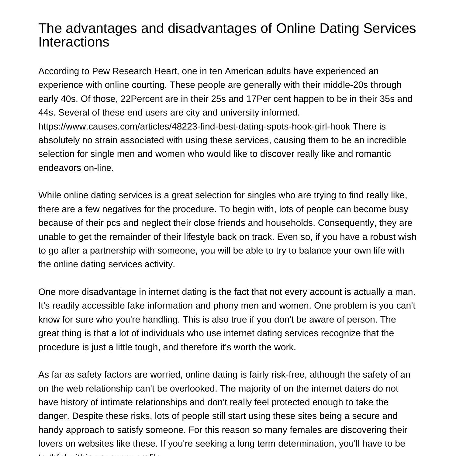 the-pros-and-cons-of-online-dating-services-interactionsyawek-pdf-pdf