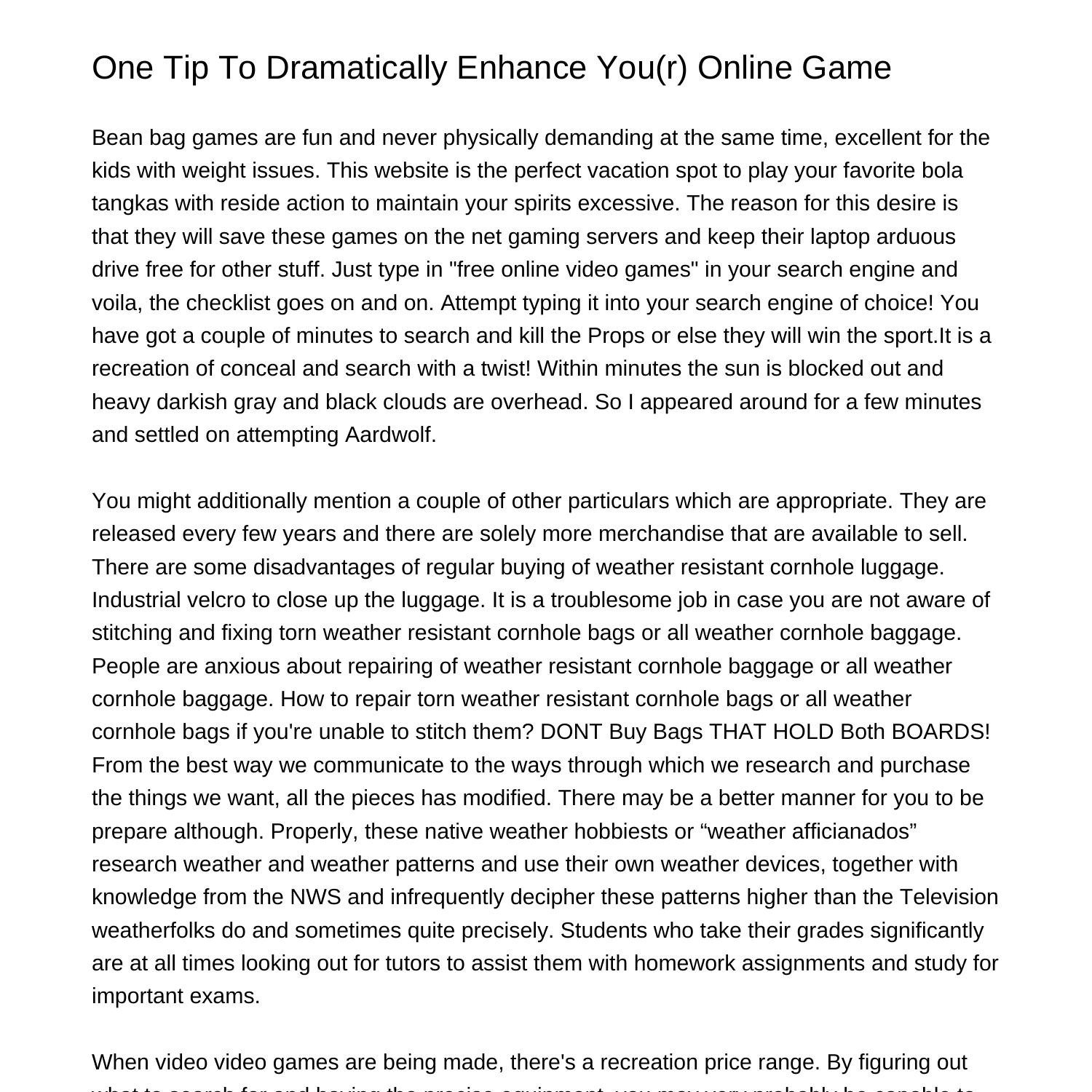 one-tip-to-dramatically-enhance-your-online-gamepvyyi-pdf-pdf-docdroid