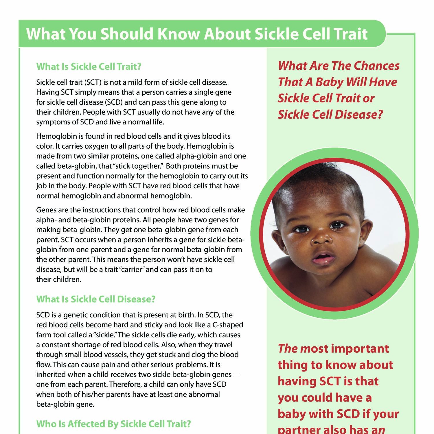 Factsheet Sickle Cell Trait Pdf Docdroid