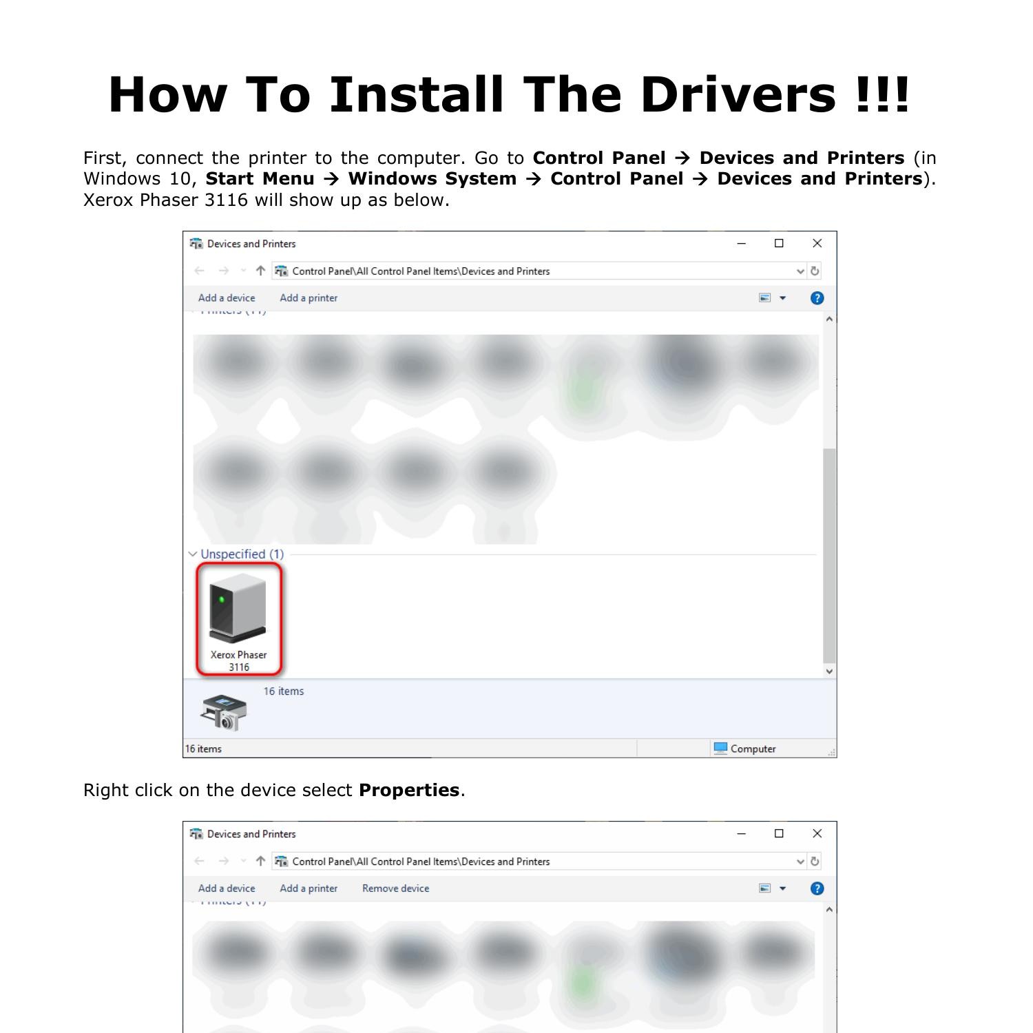 How To Install The Drivers.Pdf | DocDroid