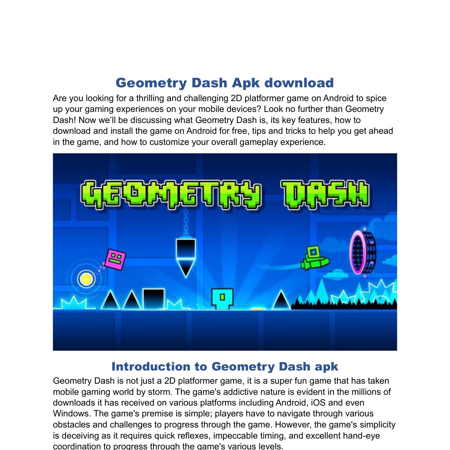 Geometry Dash - Download