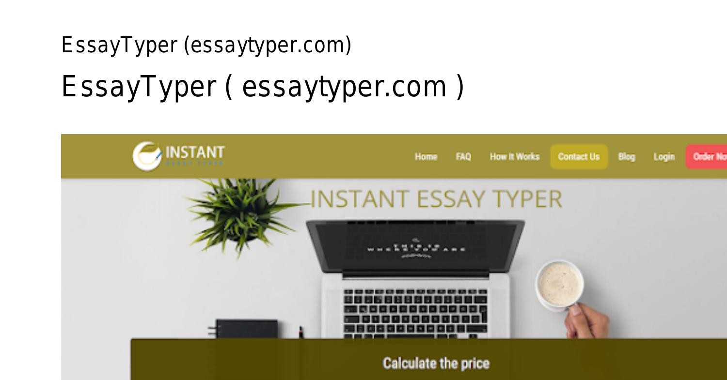 essaytyper.com deutsch