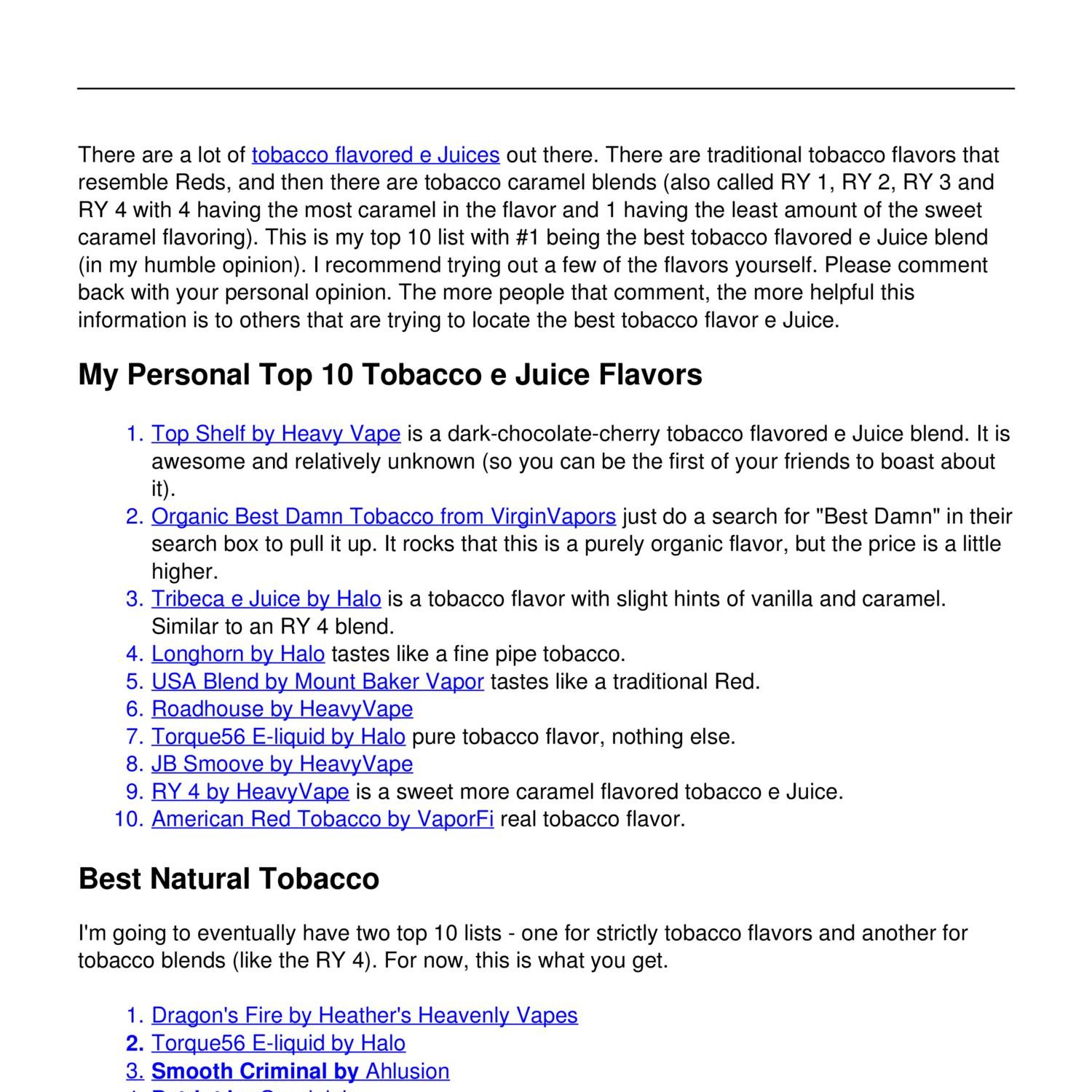 best-tobacco-flavored-e-juice-pdf-docdroid