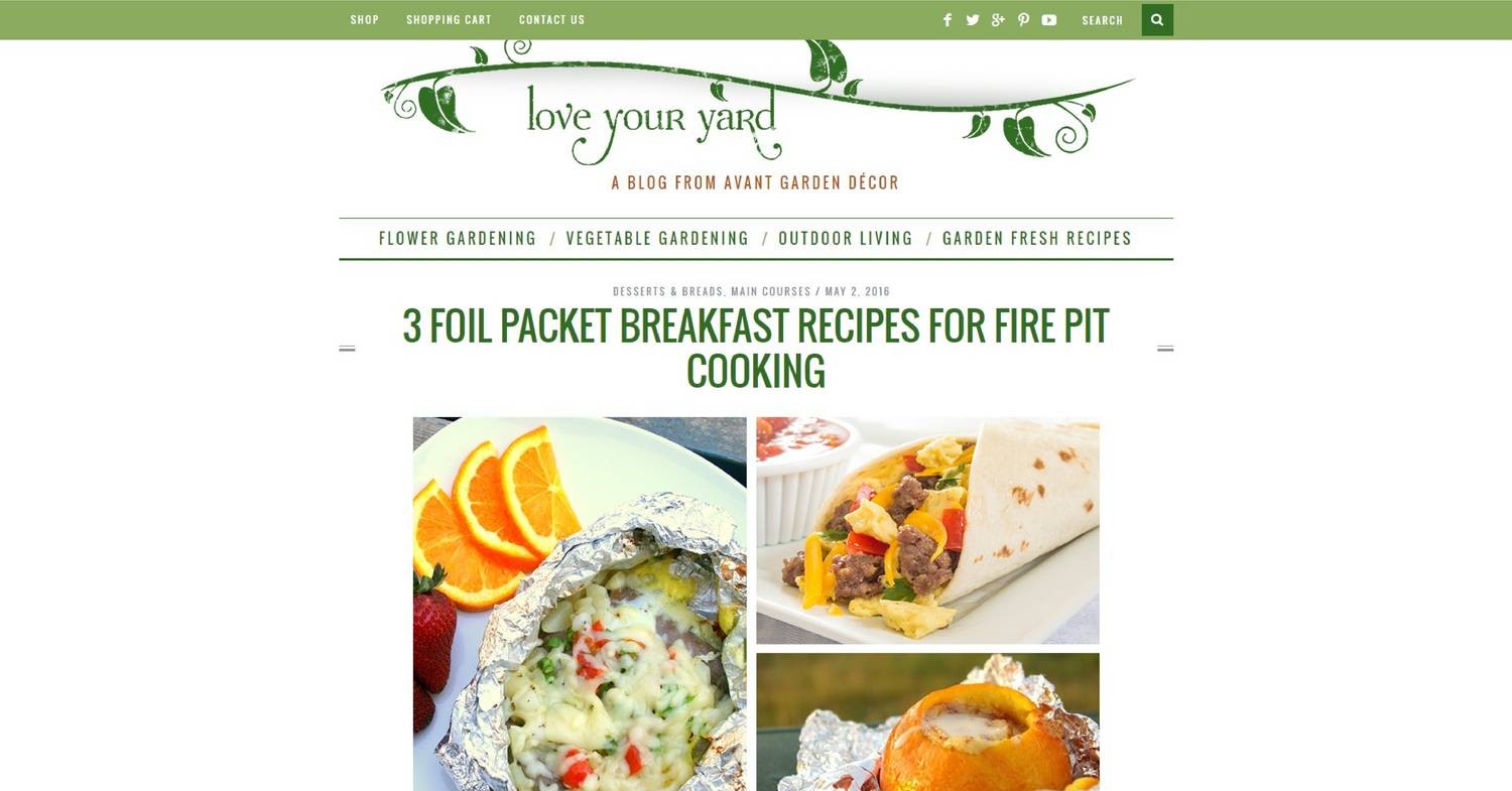 Foil Packet Breakfast Recipes For Fire Pit Cooking Pdf Docdroid