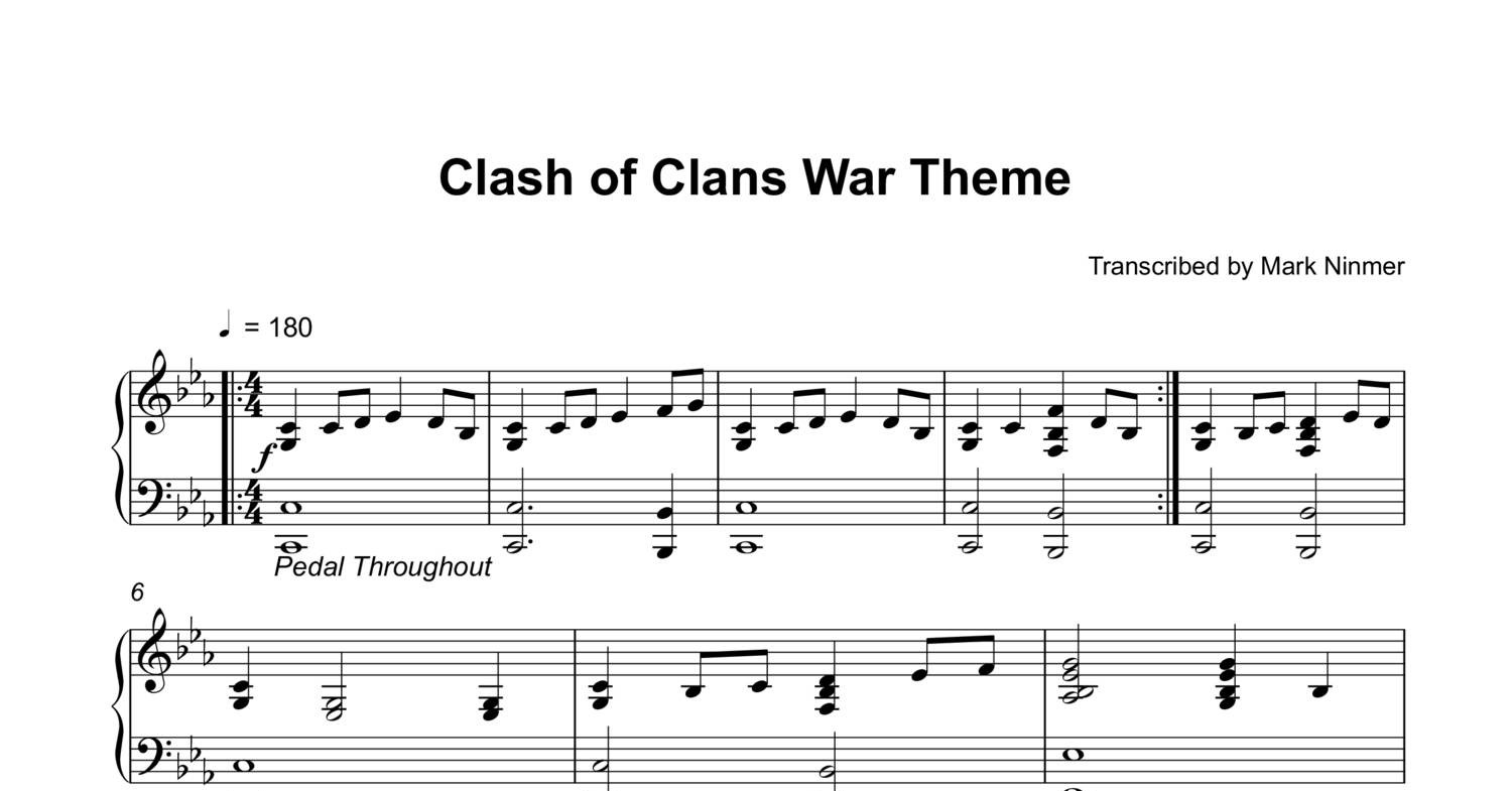 clash of clans theme song name