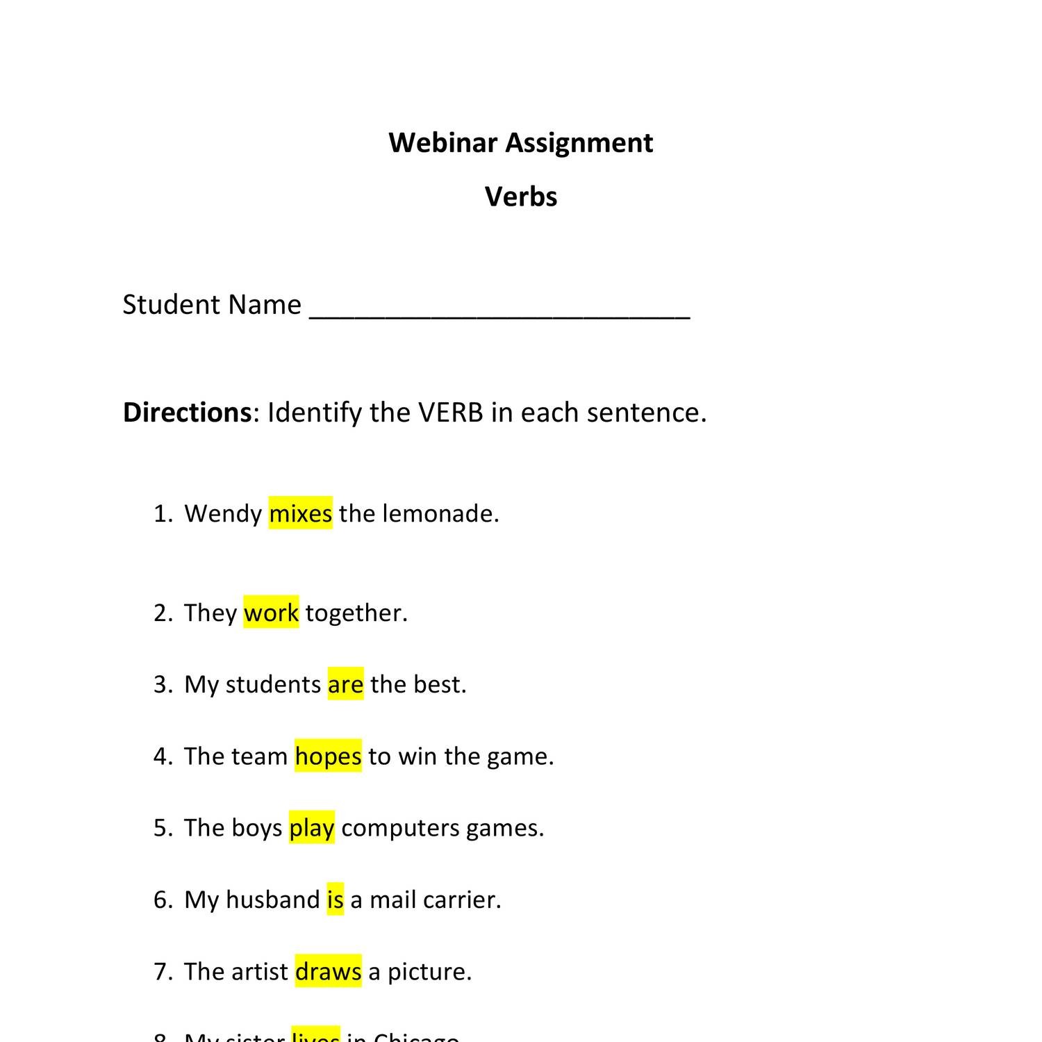 tutor assignment answers