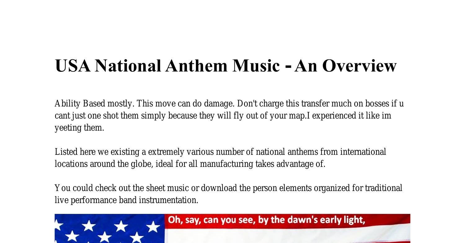 us national anthem song free download
