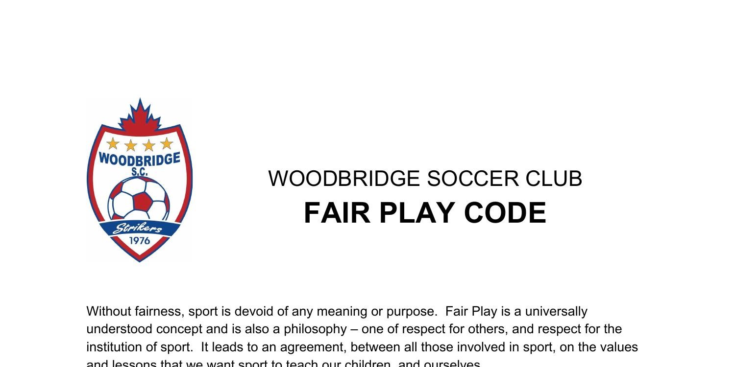 Fair Play Code Pdf Docdroid