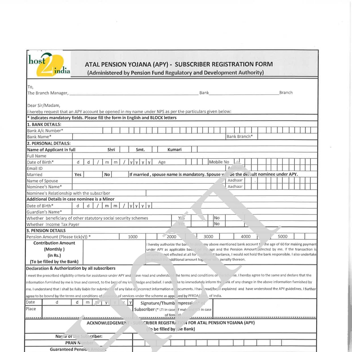 APY Subscriber Registration Form With Provisional Acknowledgement.pdf
