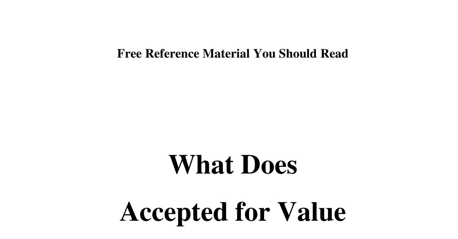 accepted-for-value-taken-for-value-pdf-docdroid