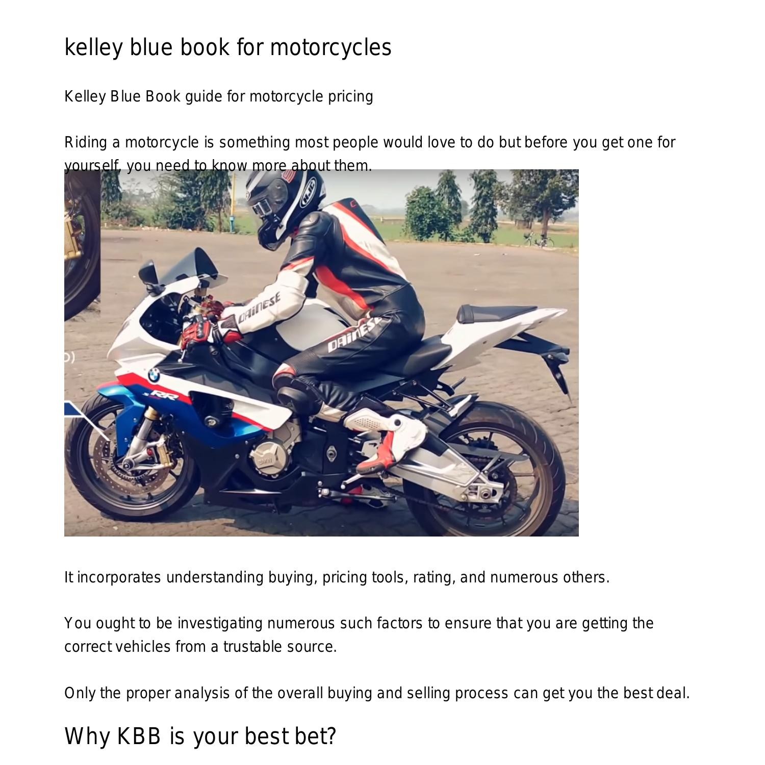 Kelley Blue Book guide for motorcycle pricingfhmbo.pdf.pdf DocDroid