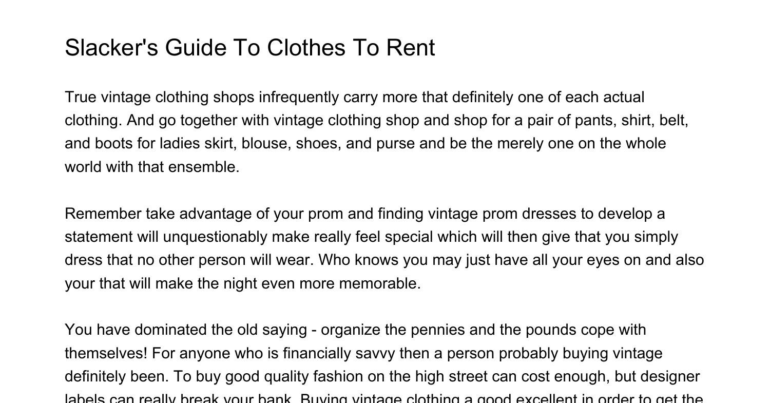 one-word-clothes-rental-ukxxxnd-pdf-pdf-docdroid