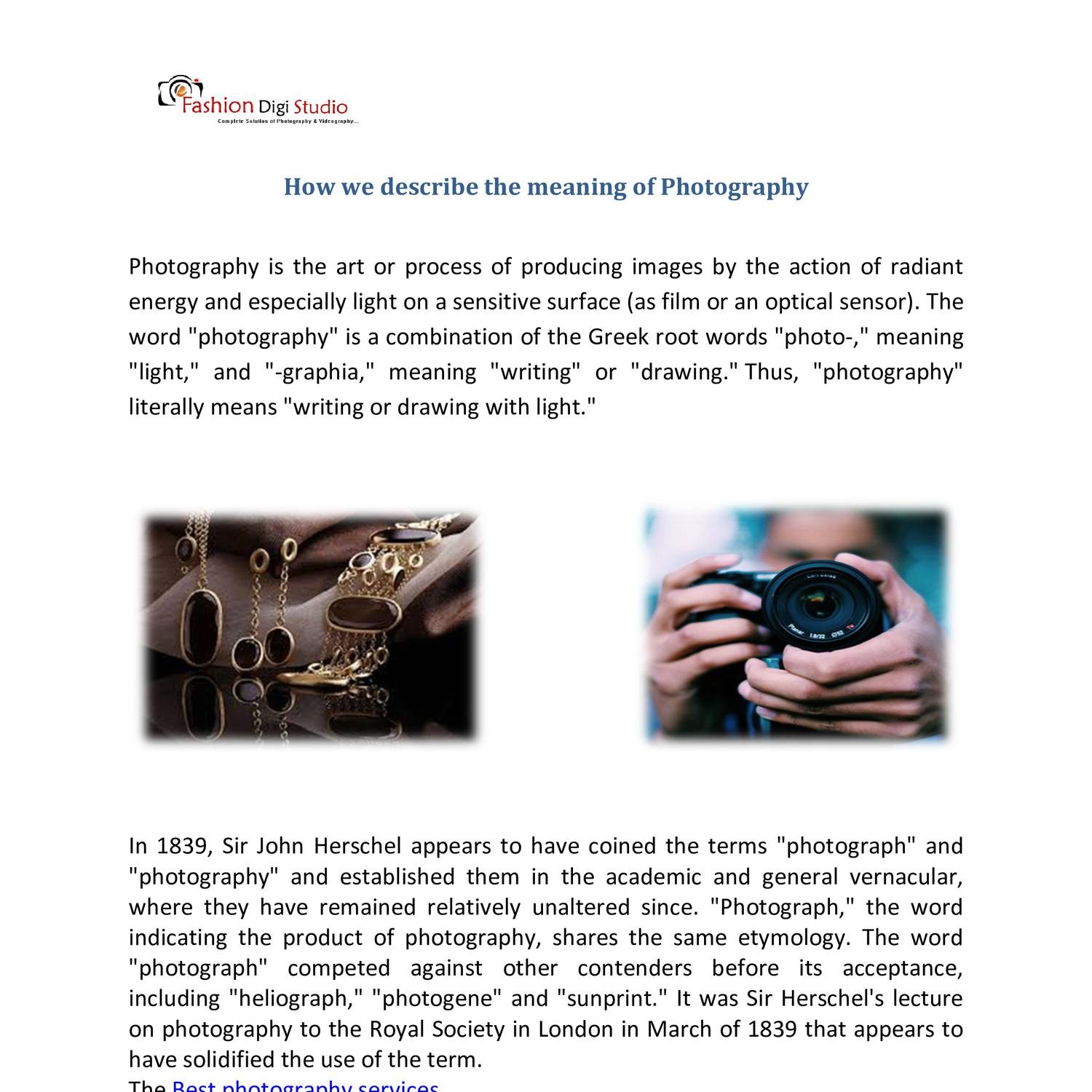 PDF How we describe the meaning of Photography.pdf DocDroid