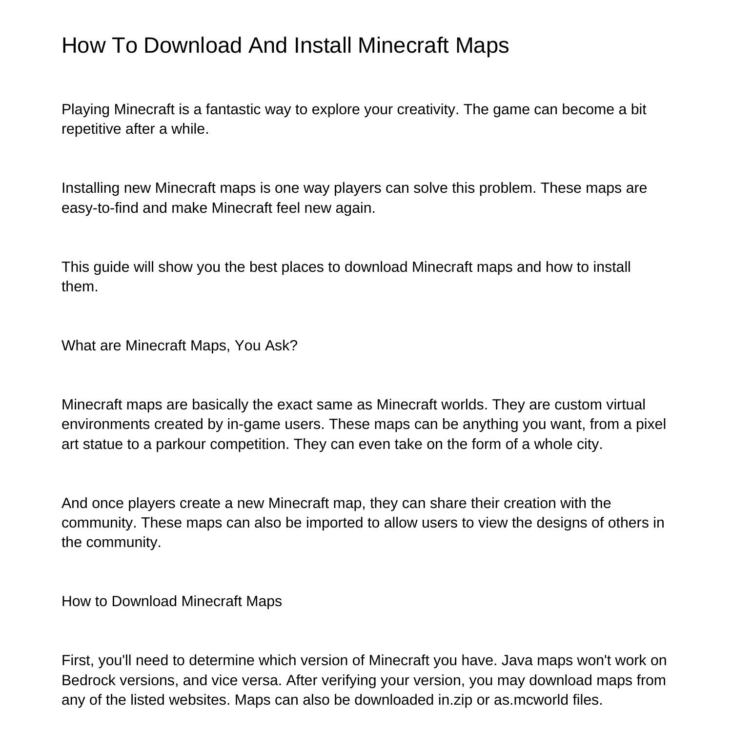 how-to-download-and-install-minecraft-mapsadwgs-pdf-pdf-docdroid