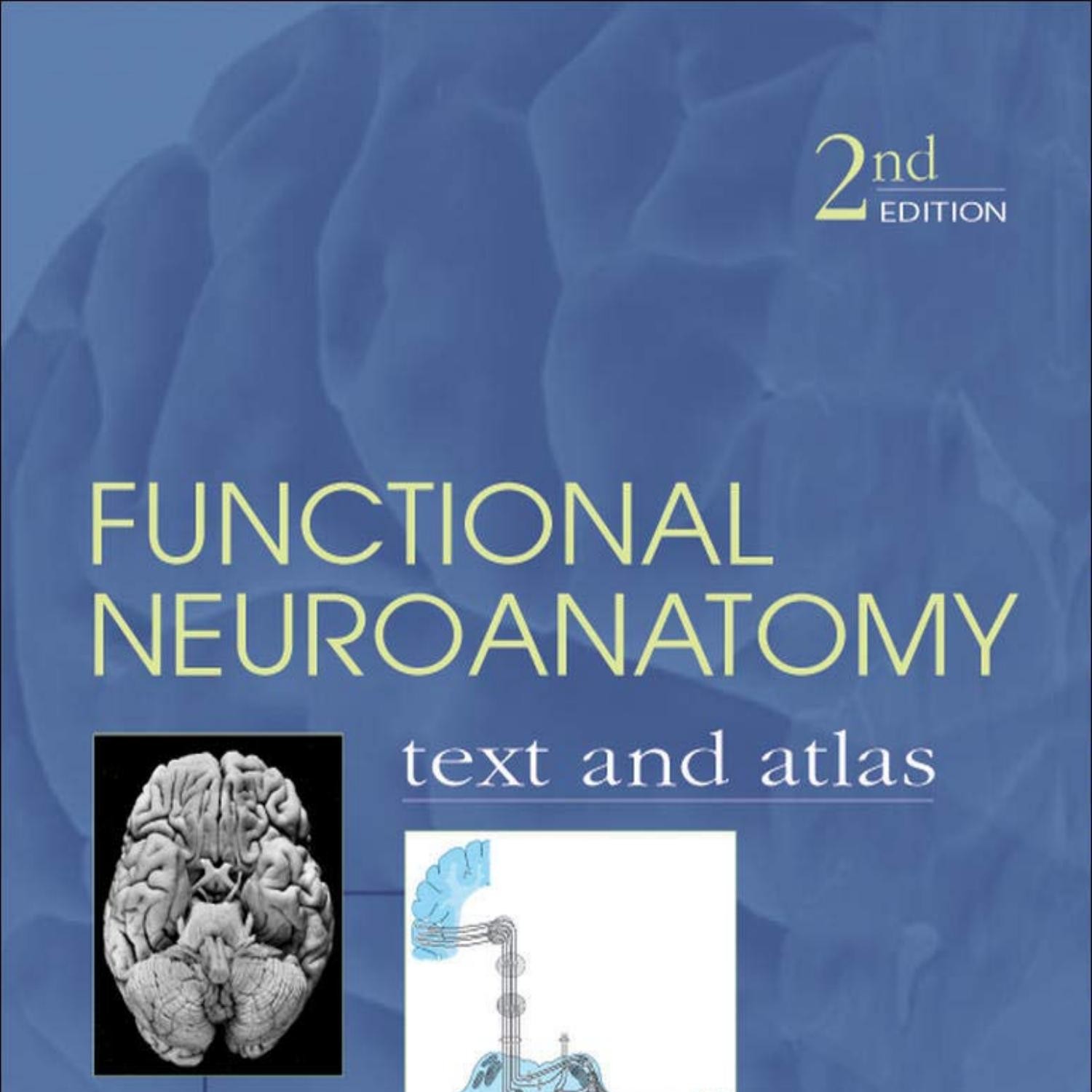 EBOOK Functional Neuroanatomy Text and Atlas 2nd Edition Text and